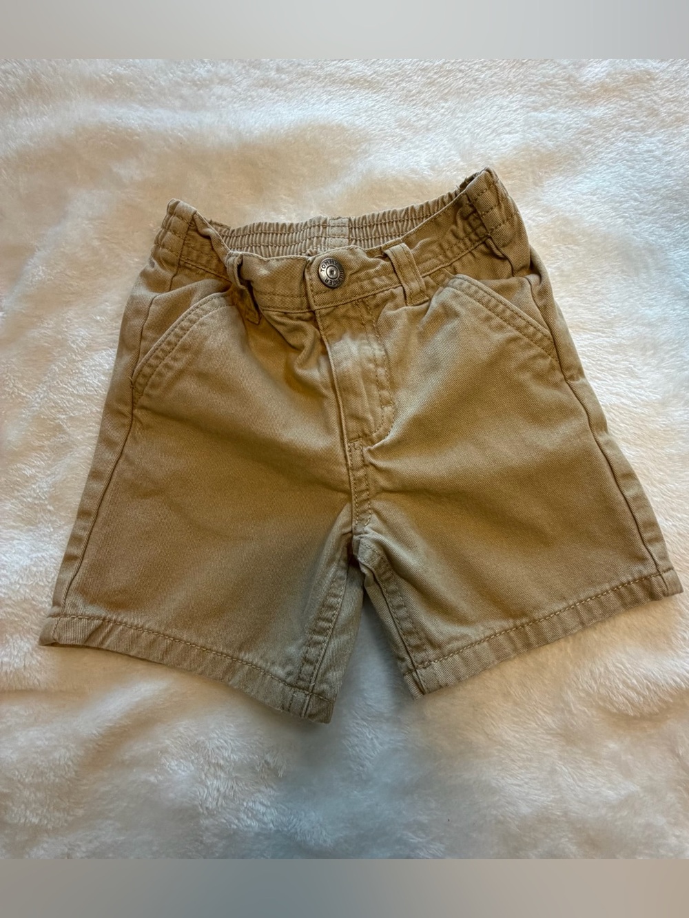 Tommy Hilfiger Baby Boys Khaki Chino Shorts 18M